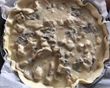 Une image de l'étape 3 de Tarte poulet comté champignons 🍄.