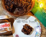 A picture of step 7 of 5mins Nutella brownie.