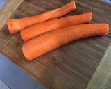 Une image de l'étape 3 de Pommes de terre, carottes et navets marteaux fruités.