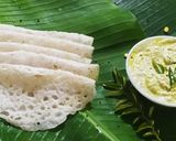 A picture of step 6 of Neer Dosa.