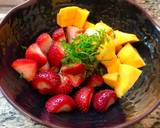 Refreshing Strawberry & Mango Salad with Mint & Lime