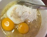 Hình bước làm 2 của món Bánh chuối hấp eatclean