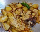 A picture of step 3 of Fish Egg Bhurji.