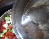 A picture of step 3 of Capsicum vegies salad.