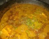 A picture of step 9 of Paneer Mutter.