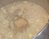 Foto del paso 6 de la receta Calabacín relleno de crema de mejillones y gambas
