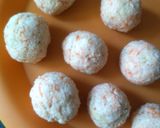 A picture of step 1 of Veg Manchurian.