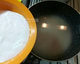 Foto langkah ke 2 dari resep Puding Lumut Cokelat.