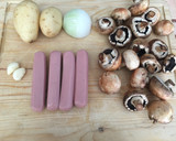 Foto del paso 1 de la receta: Guisado de papa y champiñones