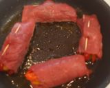 Foto del paso 5 de la receta Rollitos de ternera con pimientos en salsa de vino blanco
