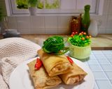 Foto langkah ke 4 dari resep Spring Roll Ayam Keju.