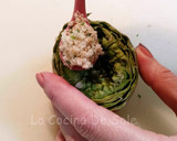 Foto del paso 2 de la receta: Alcachofas rellenas