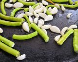 A picture of step 2 of Kolhapuri thecha(green chilli kolhapuri thecha).