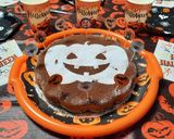 Foto del passaggio 5 della ricetta Torta di Halloween al cocco e mele