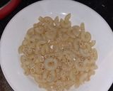 A picture of step 1 of Macaroni Nuggets.