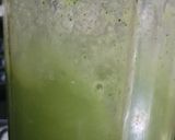 Foto langkah ke 3 dari resep Jus timun kemangi.