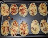 A picture of step 9 of Potato Skins w/ Cheese & Bacon.