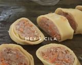 Foto langkah ke 9 dari resep Egg Chicken Roll with Carrot.