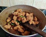A picture of step 9 of Schezwan Chilli Chicken..