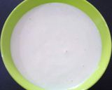 A picture of step 1 of Onion Curd Idli.
