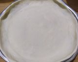 A picture of step 6 of Cheese burst pizza kadai baked.