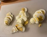 Foto del paso 5 de la receta: Ensalada de huevo, patata y cebolla al estilo cubano