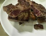 鐵板牛排+熱炒綠豆芽的食譜步驟2照片