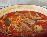 Foto del paso 5 de la receta Pochas con costillas de cerdo y chorizo asturiano