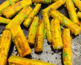 A picture of step 3 of Drumsticks tawa fry.