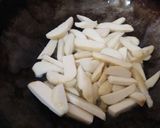 A picture of step 2 of Vegetable of taro root (arbi ki sabji).