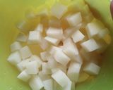 Gambar langkah 3 resipi Bubur Nasi Ayam Bersantan.