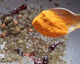 A picture of step 2 of Aloo Bade.