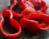 Foto del paso 2 de la receta: Tostadas de morrón a la sartén🌶️︶⁠￣ ƪ⁠(⁠˘⁠⌣⁠˘⁠)⁠ʃ