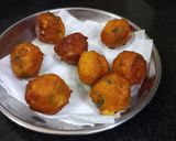 A picture of step 7 of Satvic Corn {Triple C} Fritters.