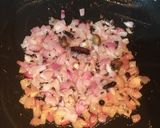 A picture of step 4 of Nawabi Paneer.