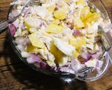 A picture of step 1 of Simple Potato salad🥔🍽🧅🥚.