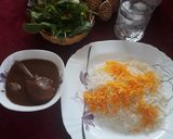 عکس مرحله 7 از دستور خورش‌فسنجان با مرغ