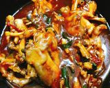 Hình bước làm 2 của món Cháo ếch singapore