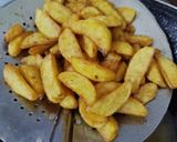 Foto langkah ke 4 dari resep Potato Wedges.
