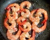 Foto langkah ke 3 dari resep Udang Saus Jeruk.