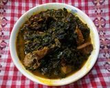 A picture of step 2 of Ugu and waterleaf soup ll.