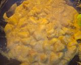 A picture of step 4 of Pineapple Prawn Curry.