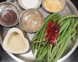 A picture of step 1 of French Beans Foogath French Beans Stir fry.