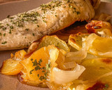 Foto del paso 3 de la receta: Lubina con patatas al horno