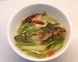 Foto langkah ke 4 dari resep Kepala Salmon dimasak Santan.