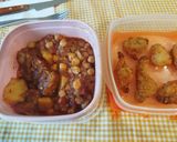 Foto del paso 9 de la receta Patatas guisadas con costillas y garbanzos