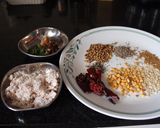 A picture of step 3 of Coimbatore Sambhar.