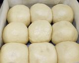 Foto del paso 12 de la receta: 🧄 Pancitos brioche a la manteca de ajo y parmesano 🧄 Garlic-parmesano pull apart rolls 🧄 Tang zhong