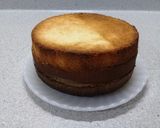Foto del paso 9 de la receta: Torta de vainilla esponjosa 🍰 | Bizcochuelo | Bizcocho