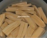 A picture of step 1 of Green bananas recipe (matoke).
